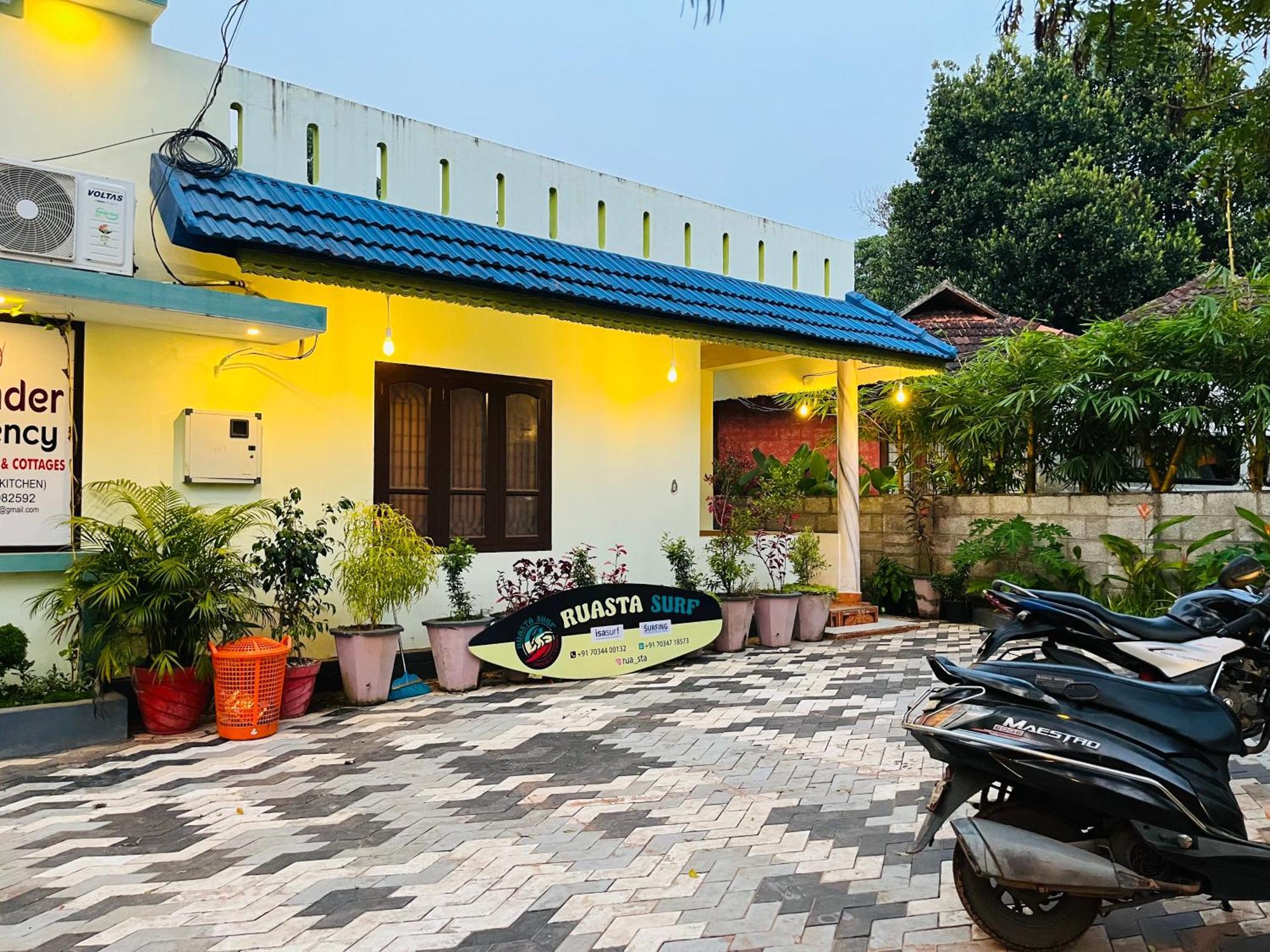 Lavender Residency Bed and Breakfast Varkala Εξωτερικό φωτογραφία