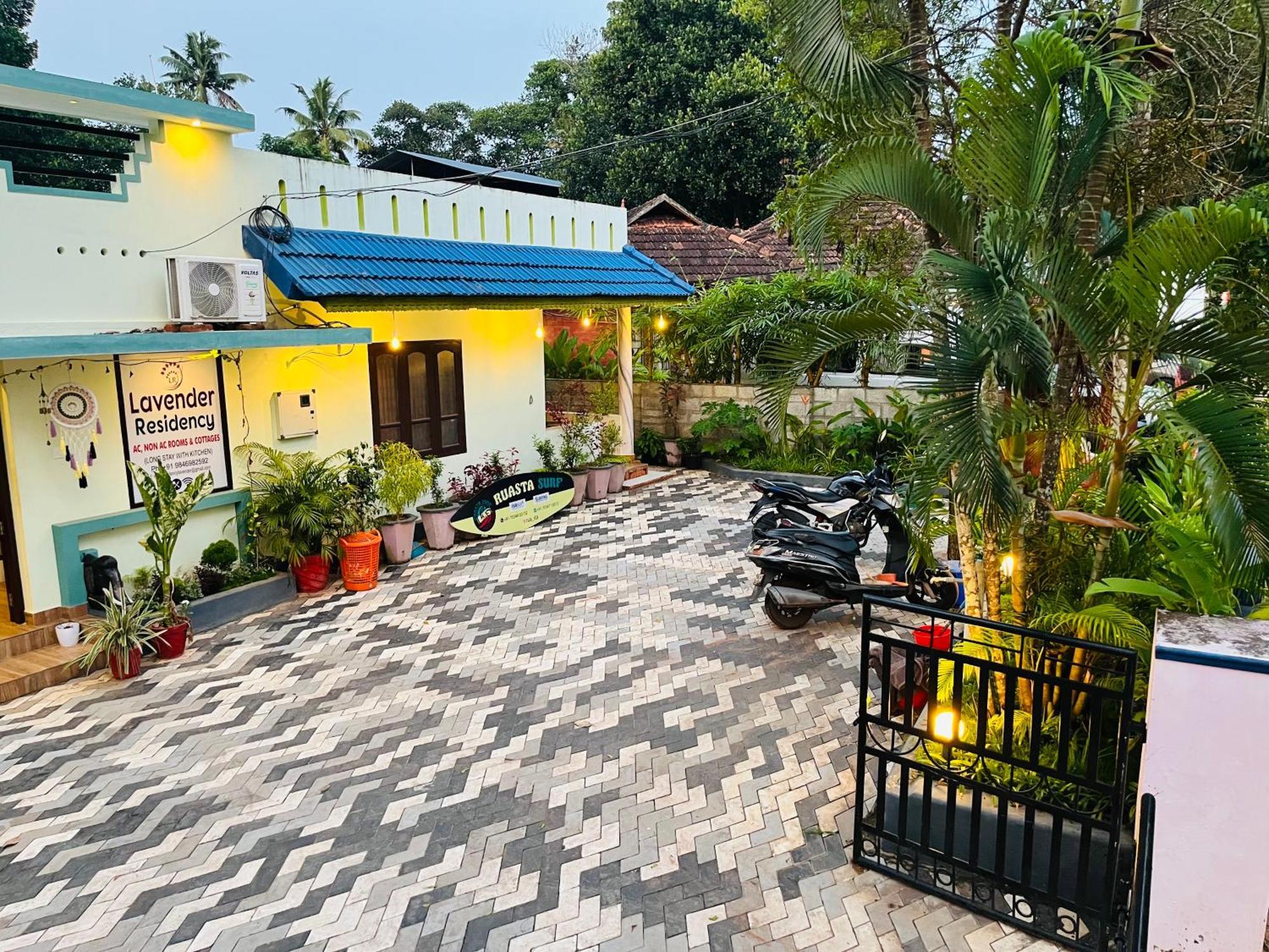 Lavender Residency Bed and Breakfast Varkala Εξωτερικό φωτογραφία