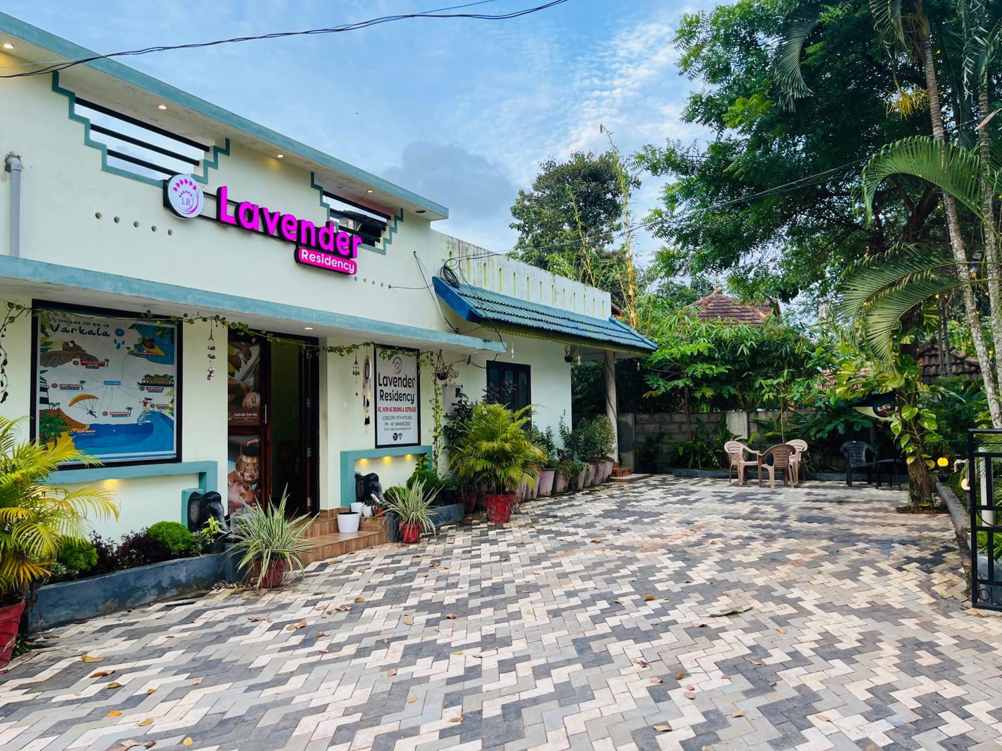 Lavender Residency Bed and Breakfast Varkala Εξωτερικό φωτογραφία